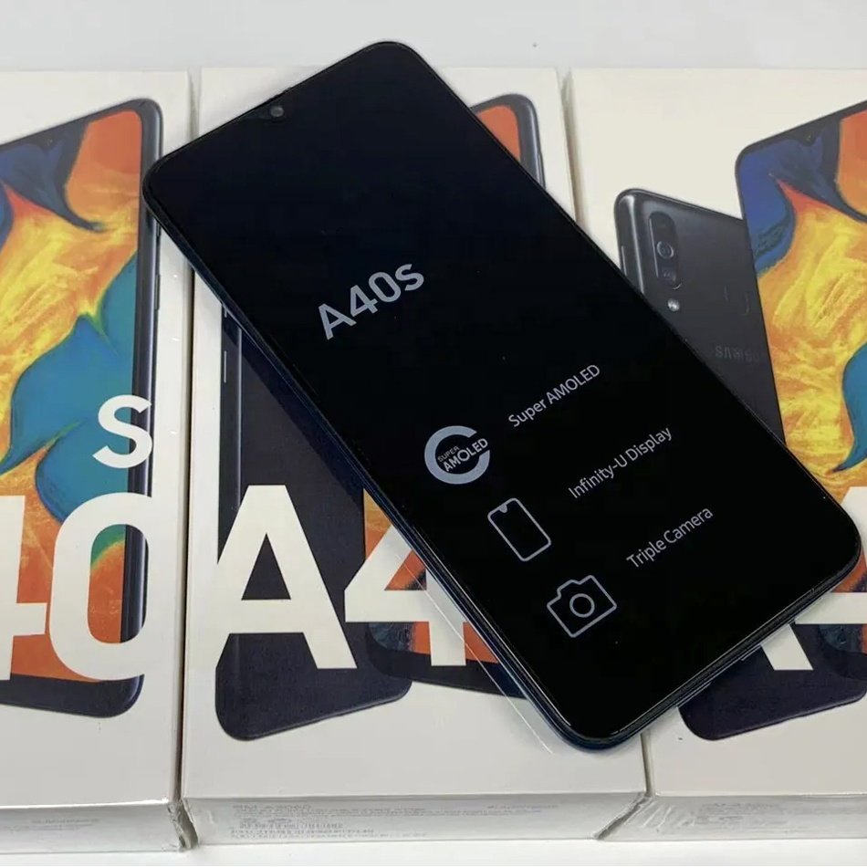 Wholesale mobile phones A40s Dual SIM Android celulares A10 A12 A20e A30 A32 Cell phone smartphones